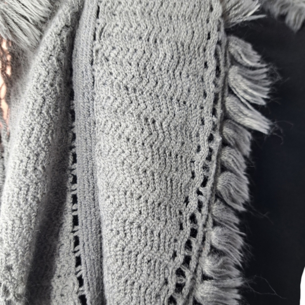 Infinity Women's Scarf Grey - Picture 3 of 10